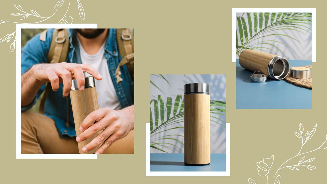 Stay Cool and EcoFriendly: The Benefits of Bamboo and Stainless Steel Bottles