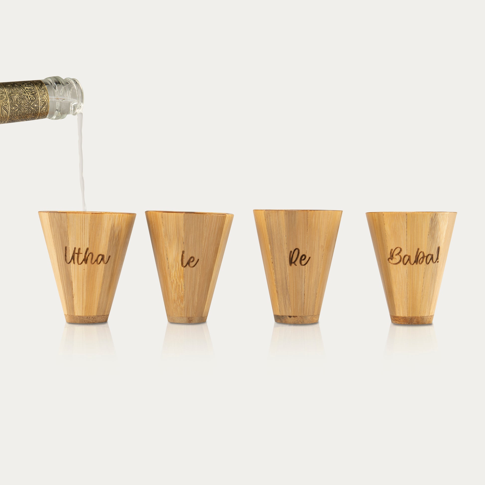 Bamboo Shot Glasses