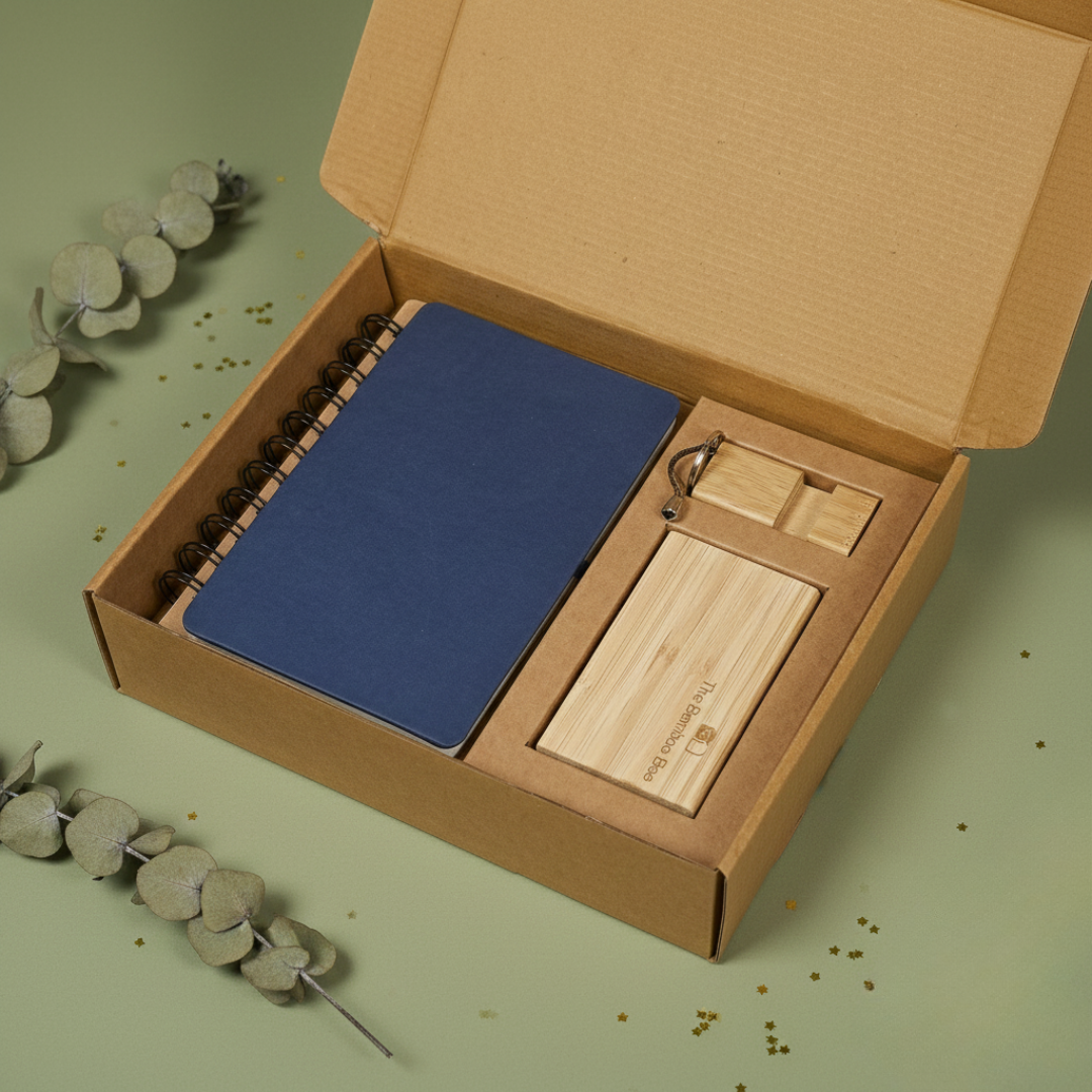 New Year Corporate Gift Hamper – Sustainable Workday Starter Kit | The Bamboo Bae