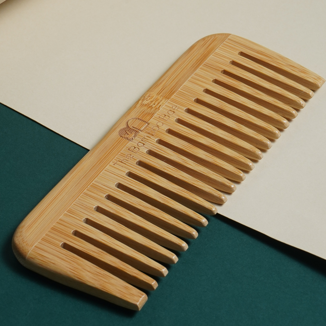 Eco-Friendly Bamboo Comb for Gentle, Sustainable Hair Care