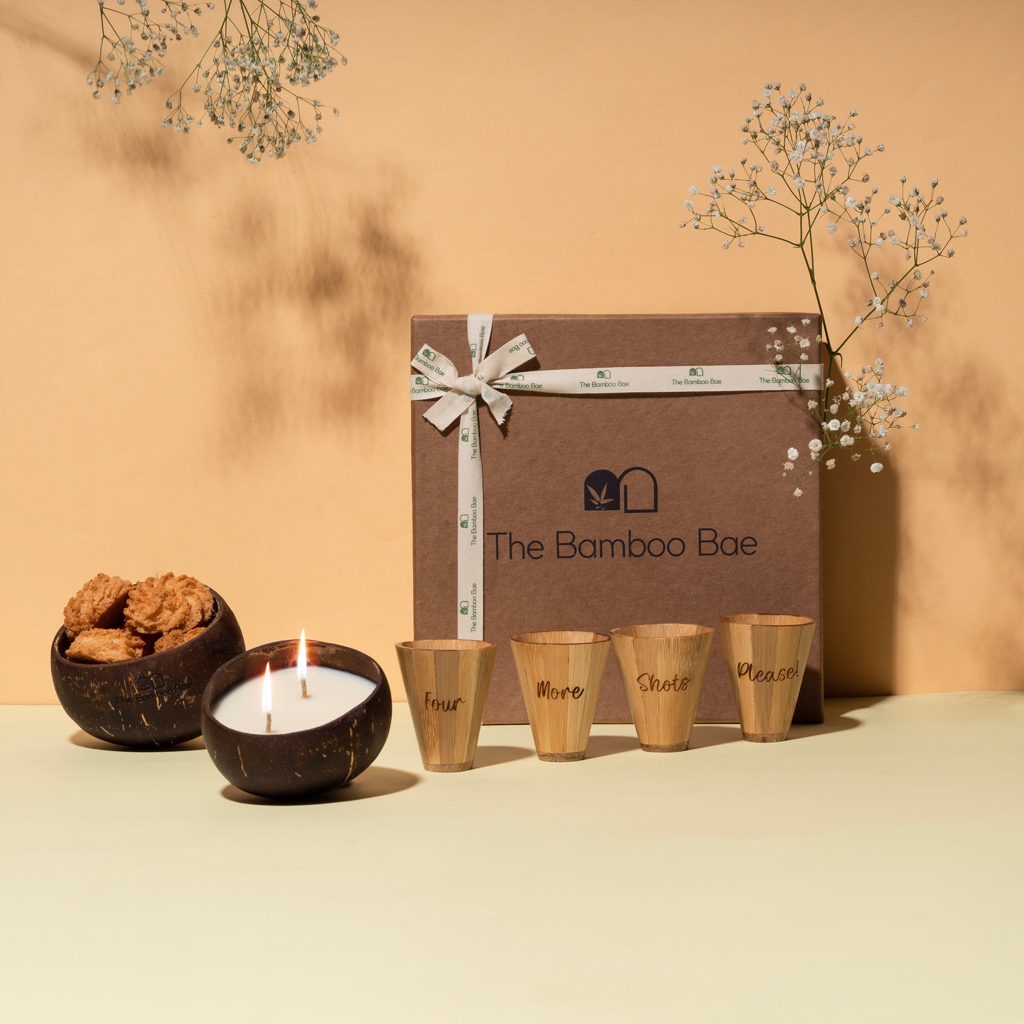 Premium eco-friendly hamper gift box – reusable sustainable packaging for festive and corporate gifting