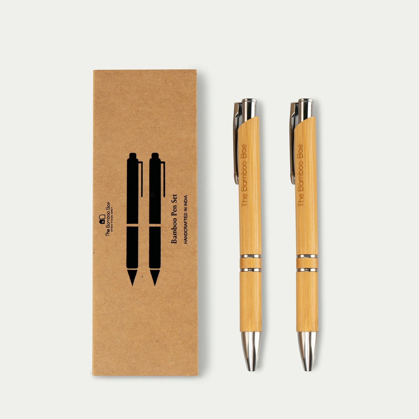 Bamboo Corporate Gift Bundle | Combo for Corporate Students Friends | Bamboo Notebook Mobile Stand Pen Key Chain