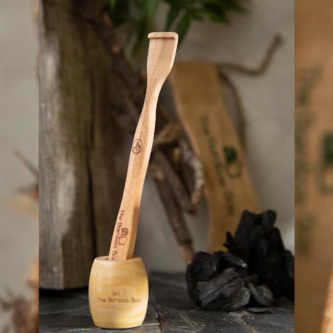 bamboo tongue cleaner