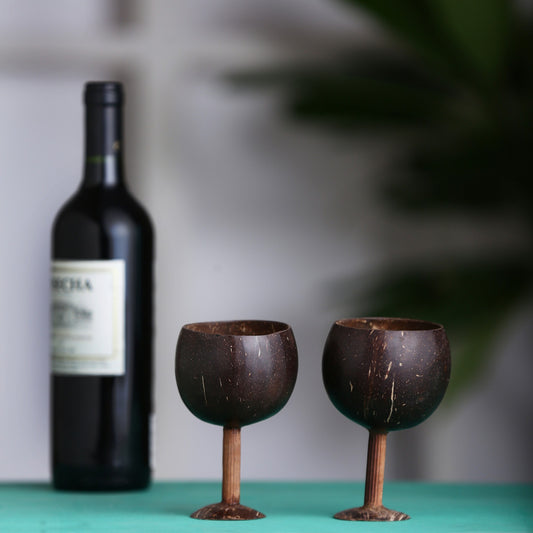 Coconut Wine Glasses