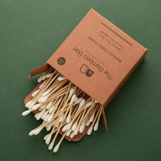 Bamboo Cotton Swabs