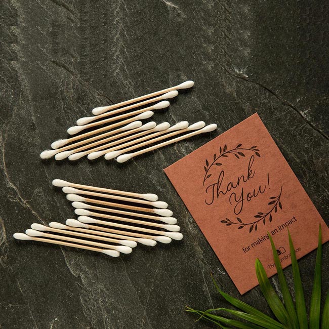 Bamboo Cotton Swabs