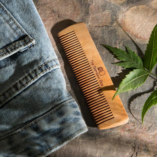 Neem Comb | Pocket Size 5 Inches | Travel Comb