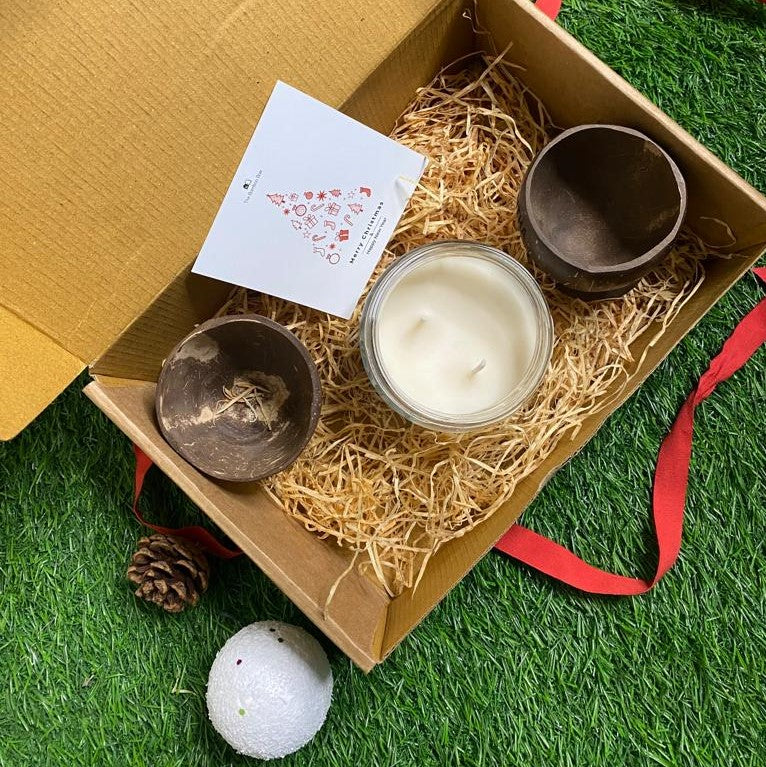 Eco Celebration Kit | Sustainable Celebrations with Shot Glasses & Soy Candle