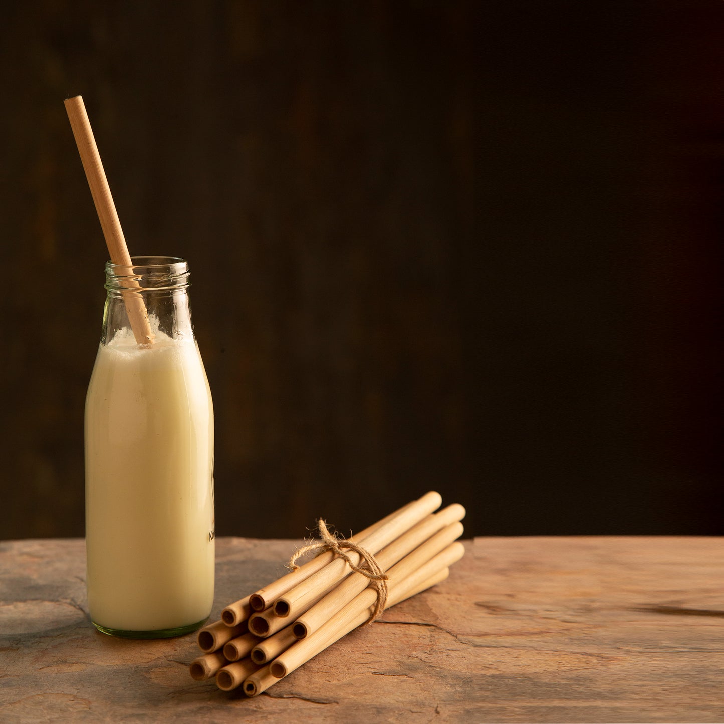 Bamboo Straw with Jute Pouch | 4 Straws & 1 Cleaner | Reusable Natural & Handcrafted