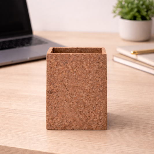 Square Cork Stand: Cork Is Doing the Heavy Lifting.