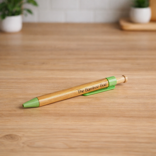 Bamboo Bae Eco-Friendly Bamboo Pen – Sustainable, Refillable Writing Companion