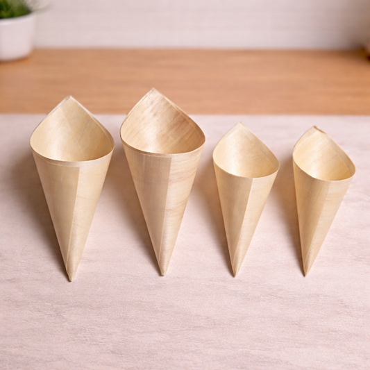 Bamboo Bae Paper Cone - Biodegradable Eco-Friendly Packaging