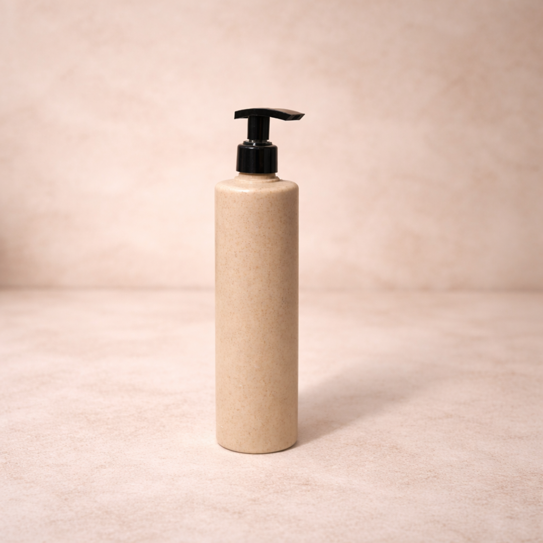 Wheat Straw Dispenser Bottle – Refillable Pump Dispenser