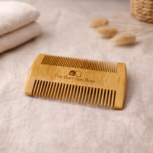 Bamboo Lice Comb | Natural & Reusable Lice Removal Comb for Kids & Adults