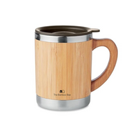 Bamboo Mug – Stainless Steel Tumbler, Leak-Proof & Durable - The Bamboo Bae