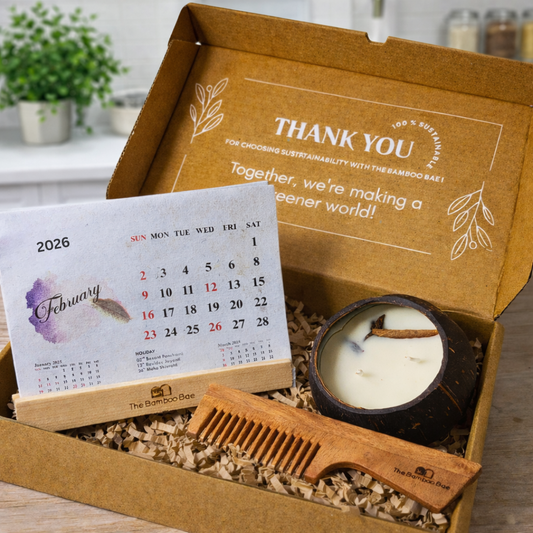 Women’s & Valentine's Day Sustainable Appreciation Hamper | Calendar, Fridge Magnet & Coconut Candle