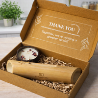 Women’s Day Mindful Moments Hamper | Bamboo Speaker & Coconut Candle