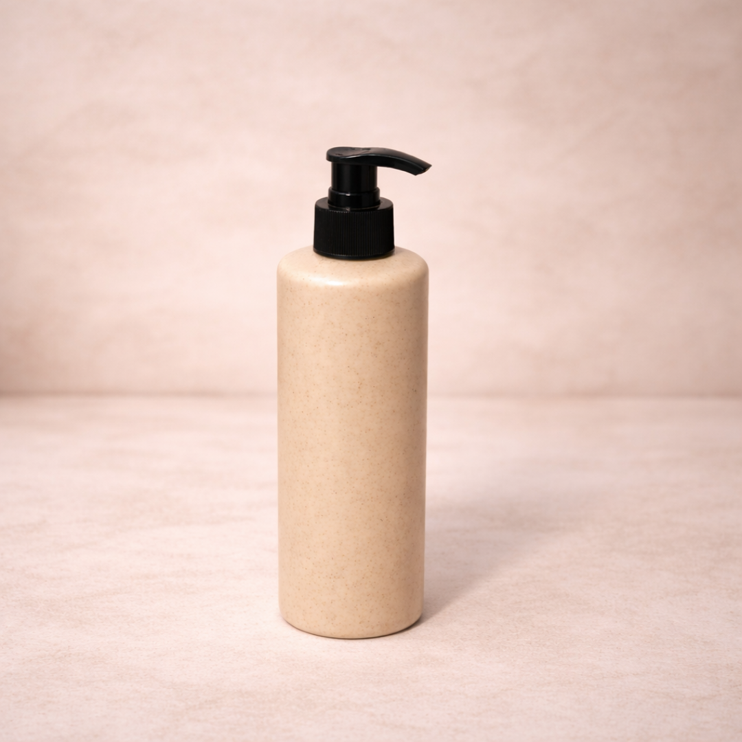 Wheat Straw Dispenser Bottle – Refillable Pump Dispenser
