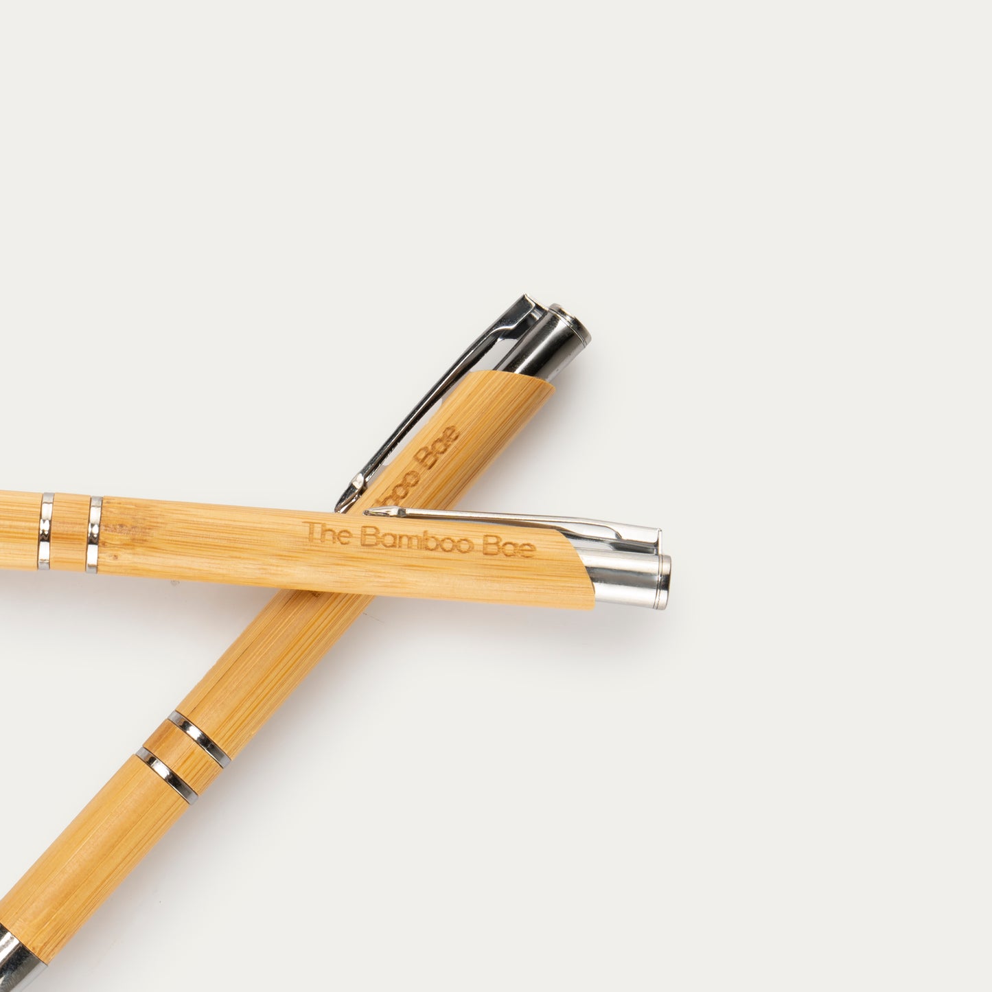 Eco Friendly Bamboo Pen | Ring | Set of 2 | Sustainable Bamboo Pen