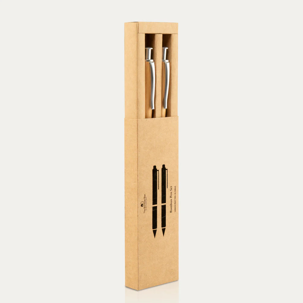 Eco Friendly Pen | Set of 2 | Sustainable Wooden Pen