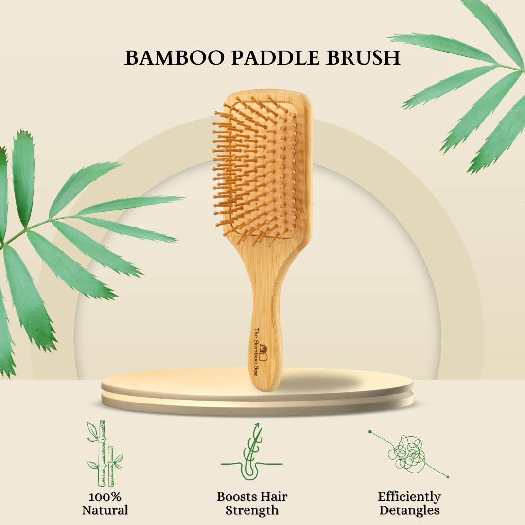 Bamboo Paddle Brush Benefits