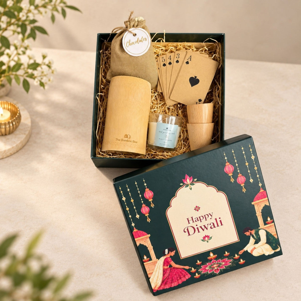 Diwali Corporate Hamper - Festive Gifting by The Bamboo Bae