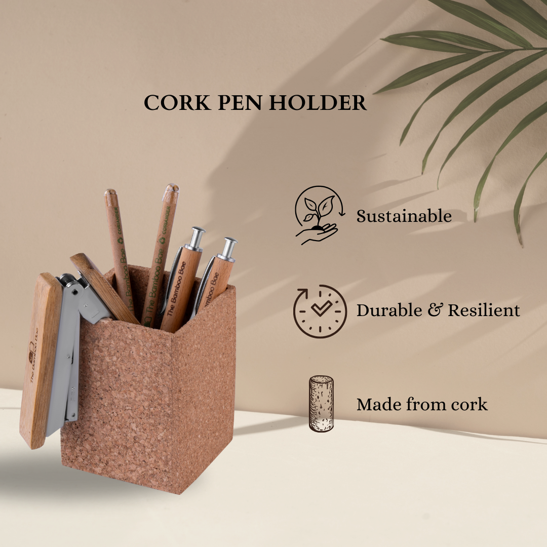 Square Cork Stand | Eco-Friendly Cork