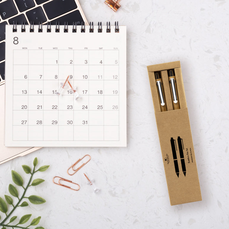 Bamboo Pen | Set of 2 | Eco-Friendly Stationery