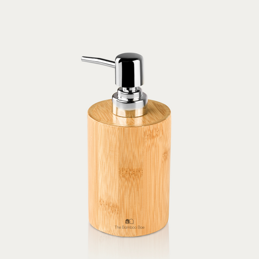 bamboo soap dispenser