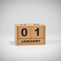 Cork Calendar | Eco-Friendly & Stylish Desk Organizer | Sustainable Cork Planner