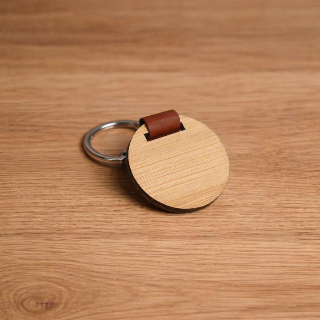 Sustainable Bamboo Keychains | Personalized Eco-Friendly Accessories