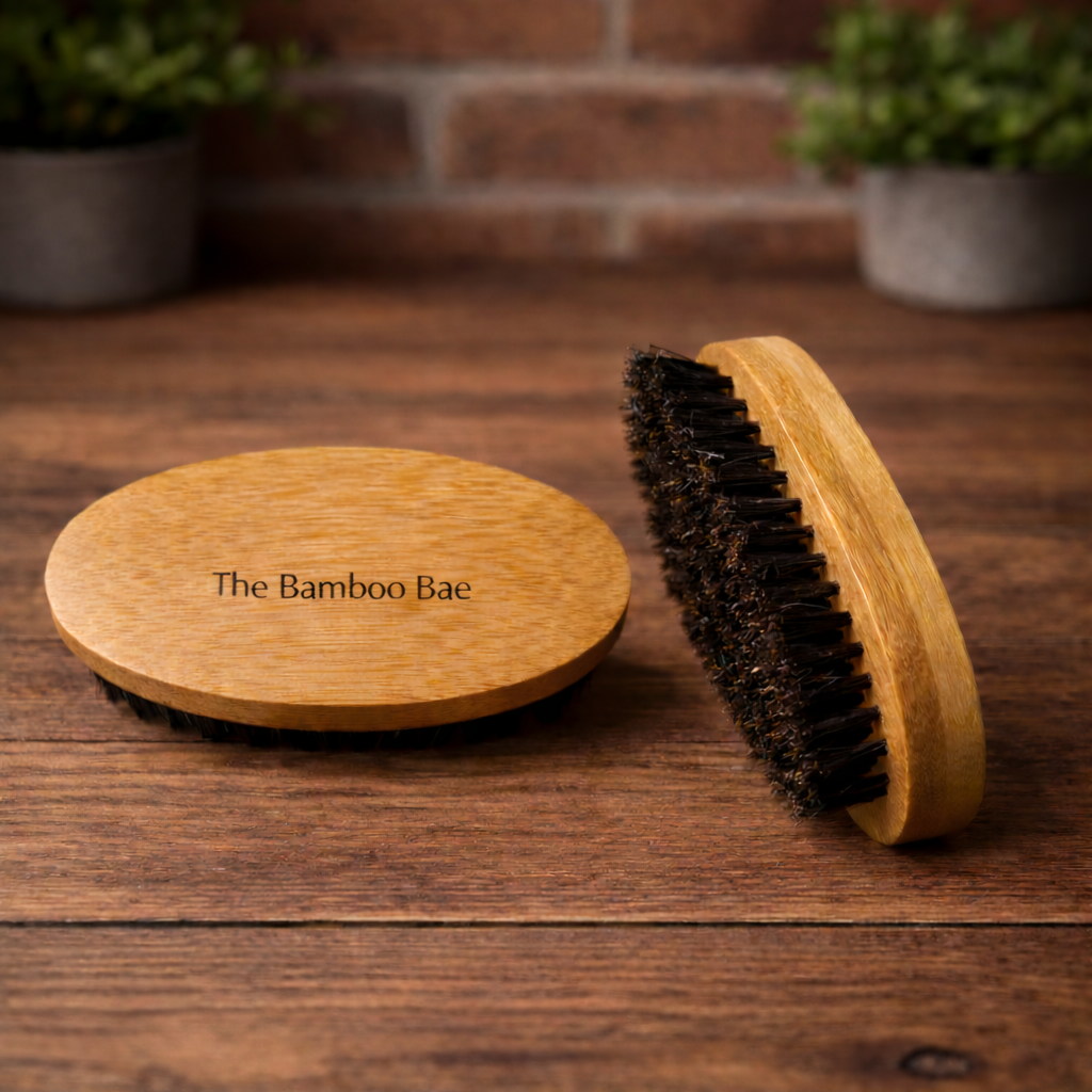 Bamboo Beard Brush | Eco-Friendly Grooming Brush for Men