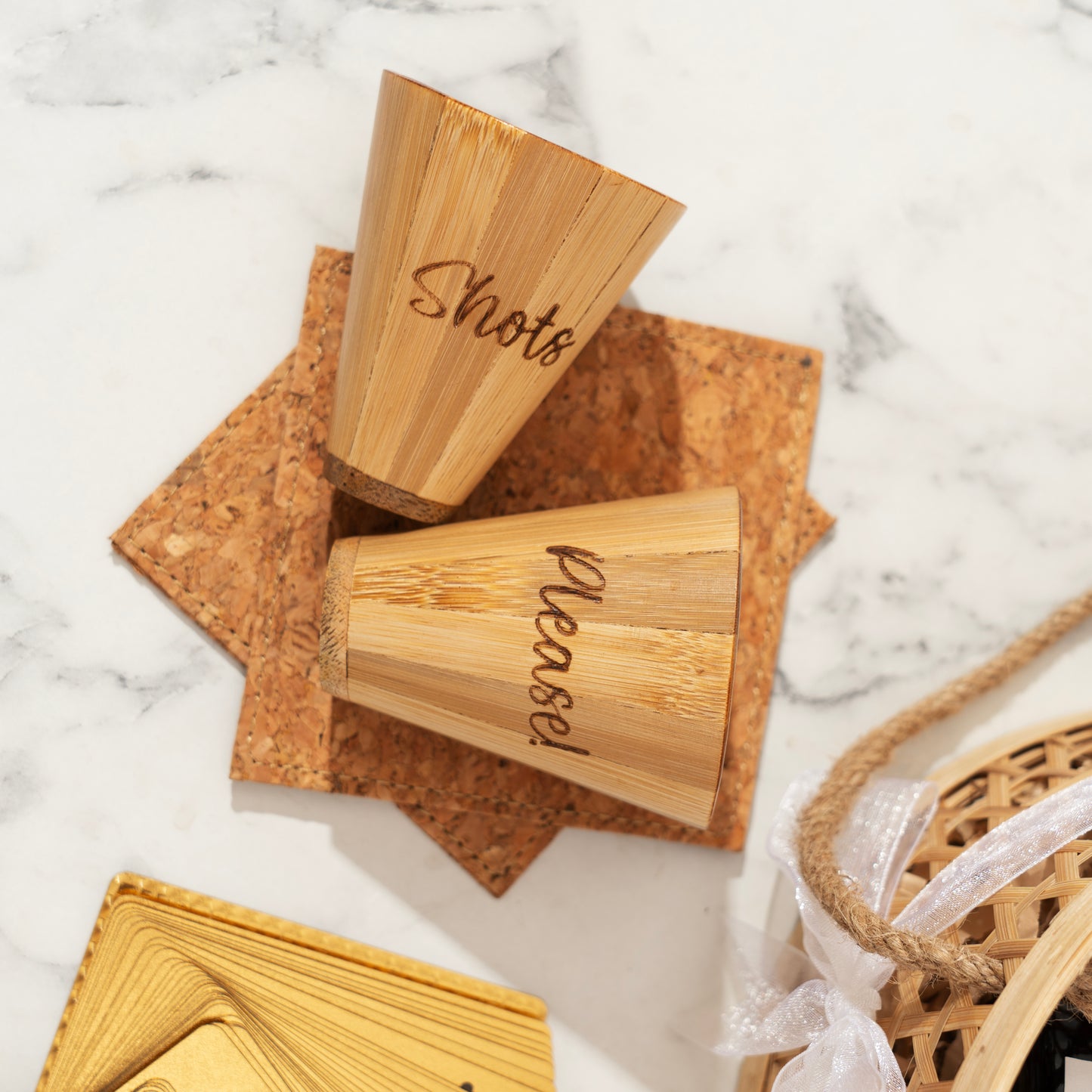 Bamboo Basket Festive Kit | Eco-Friendly Gift Set for Celebrations