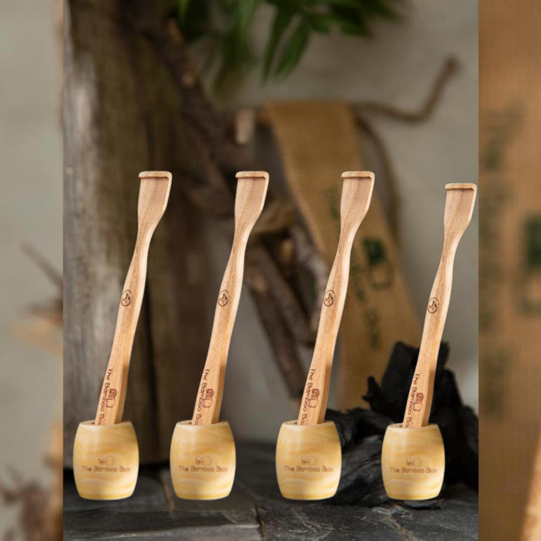 Neem Wood Tongue Cleaner | Anti Bacterial Scrapper