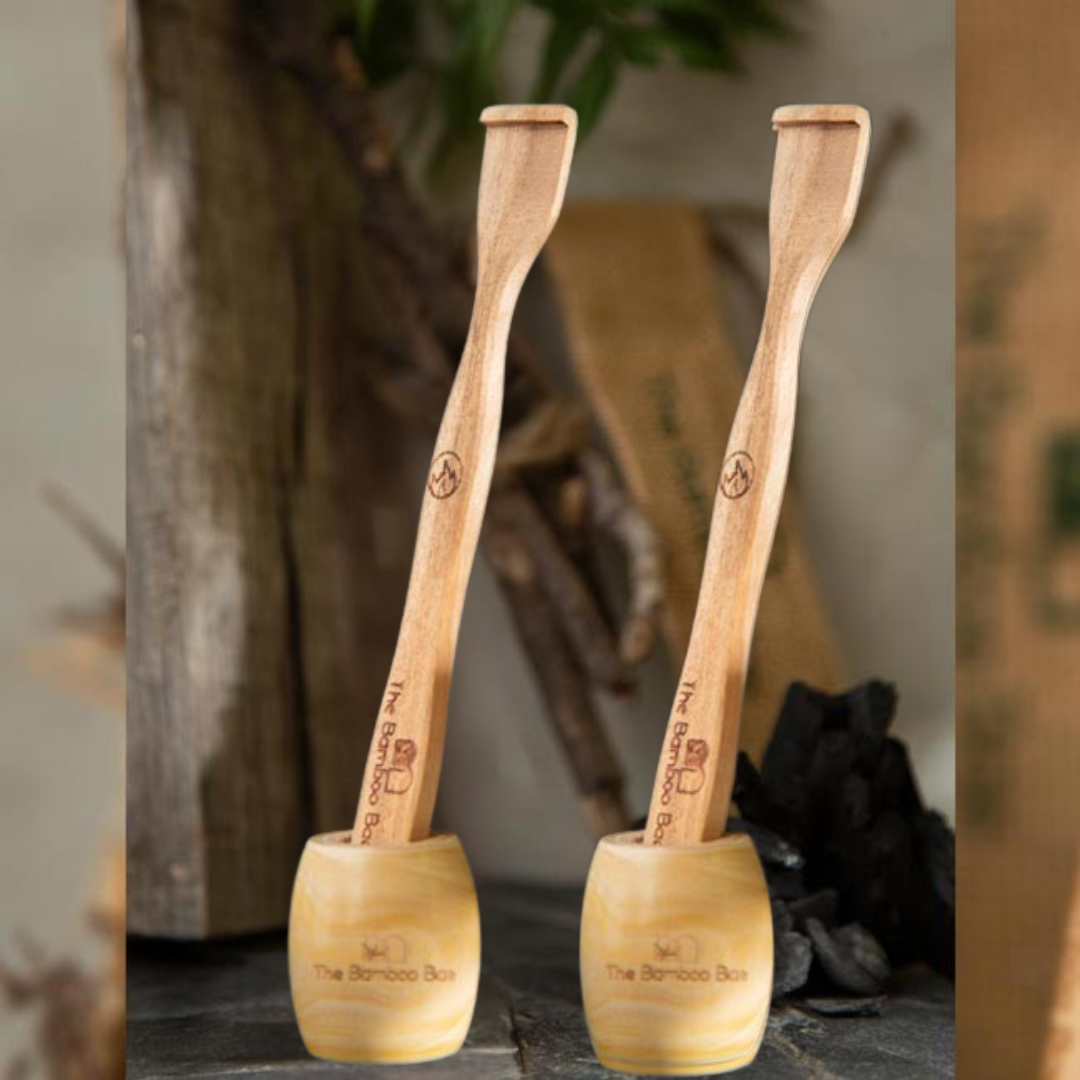 Neem Wood Tongue Cleaner | Anti Bacterial Scrapper