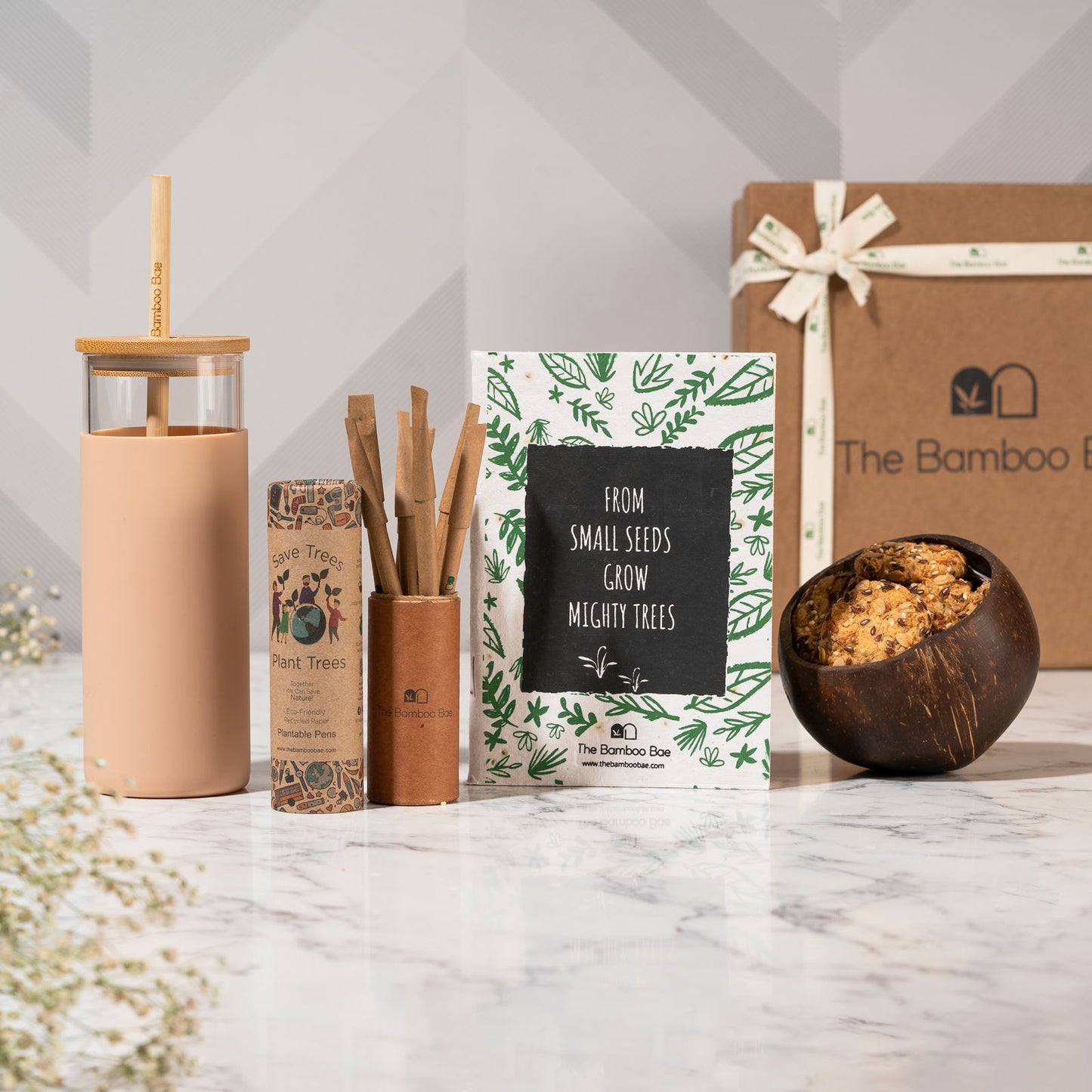 Zero Waste Writers Kit | Plant Sip and Scribe | Sustainable Gift Hamper