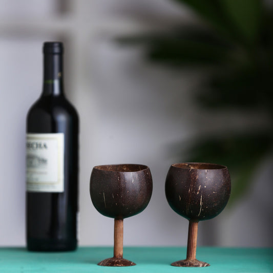 coconut wine glasses