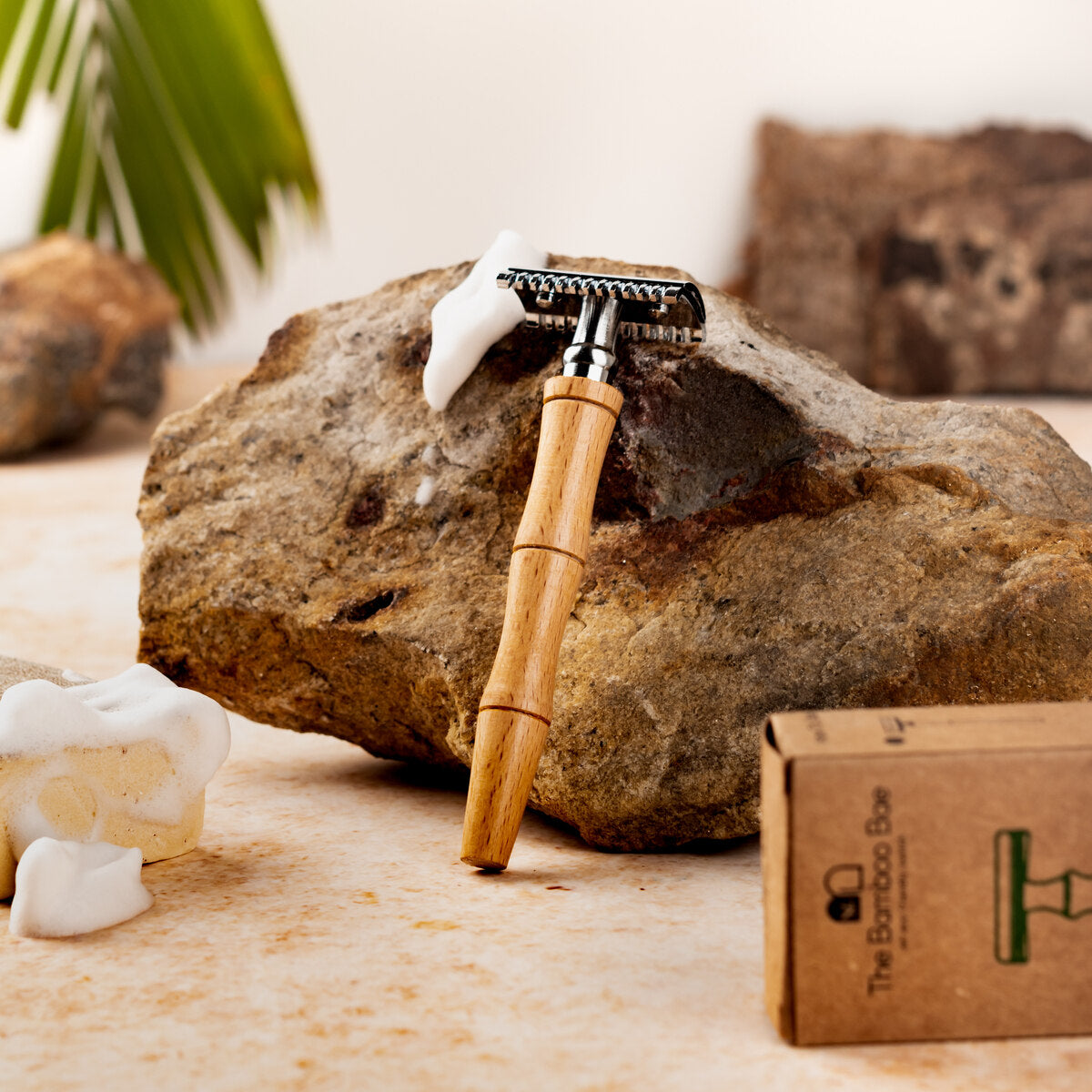 Bamboo Razor | Shaving Razor For Men Women | Dual Edge Safety Razor