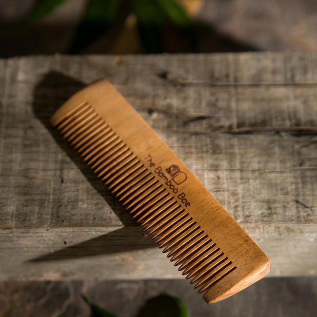 Neem Comb Morning Essentials Kit: Neem Comb, Neem Wood Toothbrush & Tongue ...