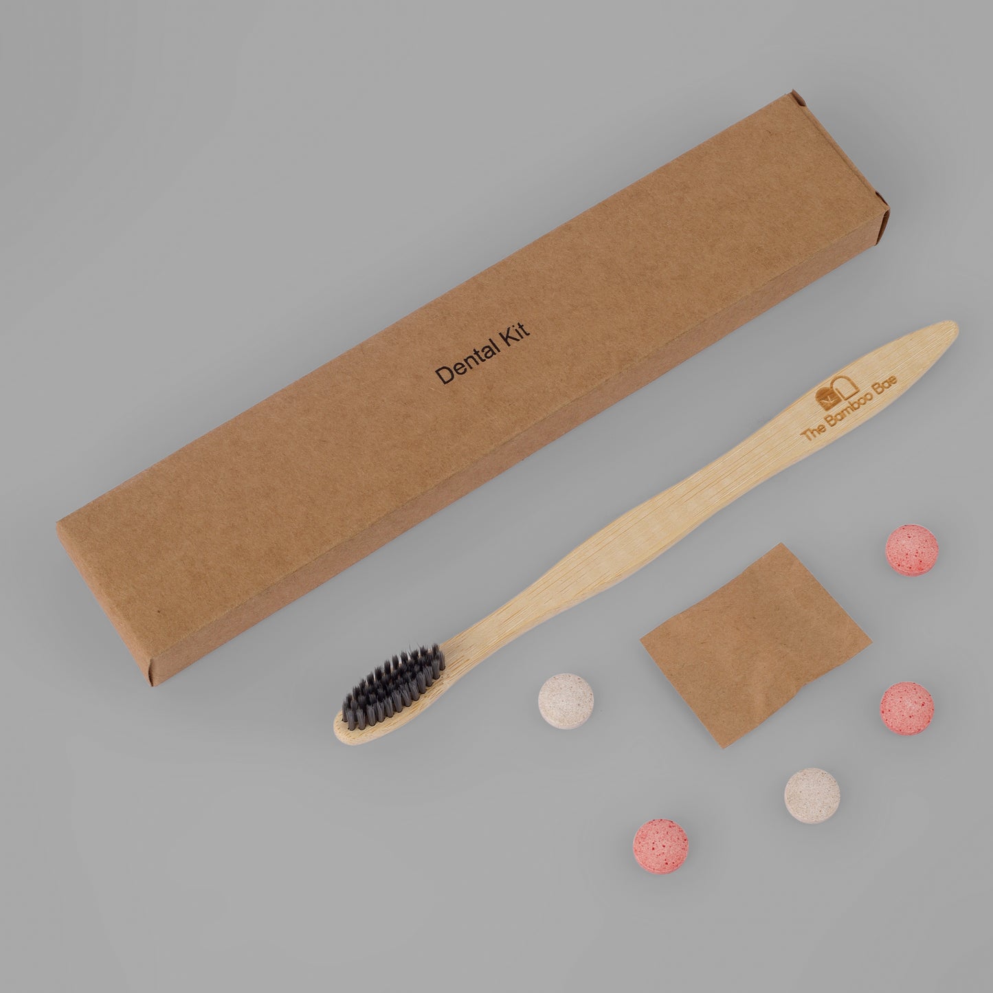 Bamboo Dental Kit For Hotels Hospitals Airlines | Wooden Toothbrush Kit